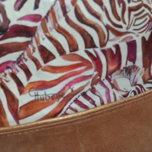 Jcon Los Angeles Zebra print handbag dome - Picture 3 of 11